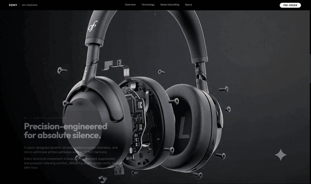3D Interactive Web Experience